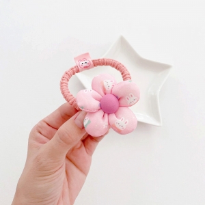 Girl Hair Tie Floral Sponge (GPT9329)